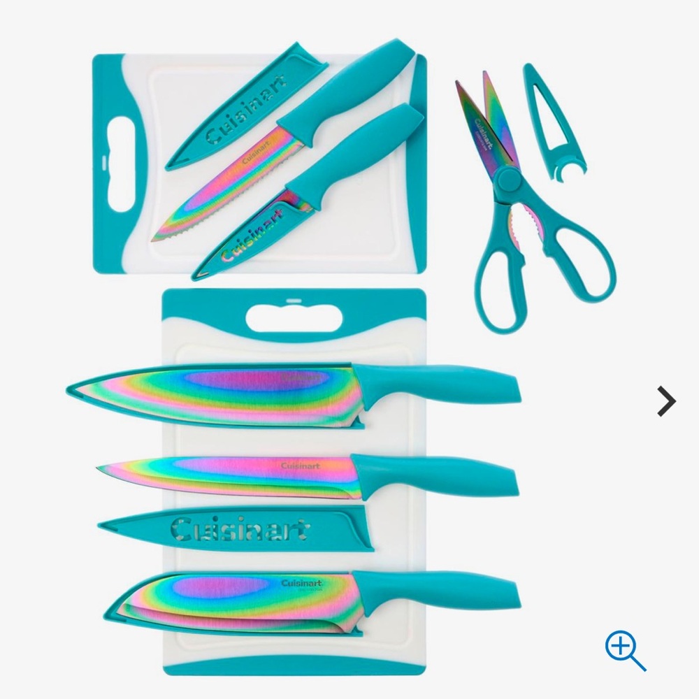 Cuisinart 14-piece Knife Set + Cutting Boards